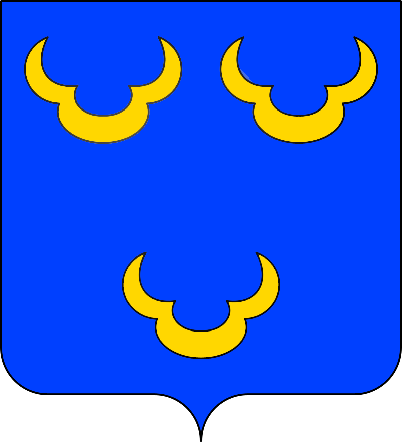 Plaque métal décorative 15 x 30 cm fond bleu 57 J' ❤️ Bidestroff, canton du Saulnois Moselle 57