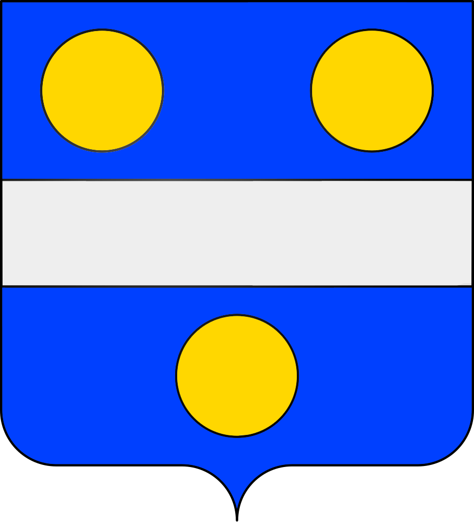 Plaque métal décorative 15 x 30 cm fond bleu 57 J' ❤️Lostroff, canton du Saulnois Moselle 57