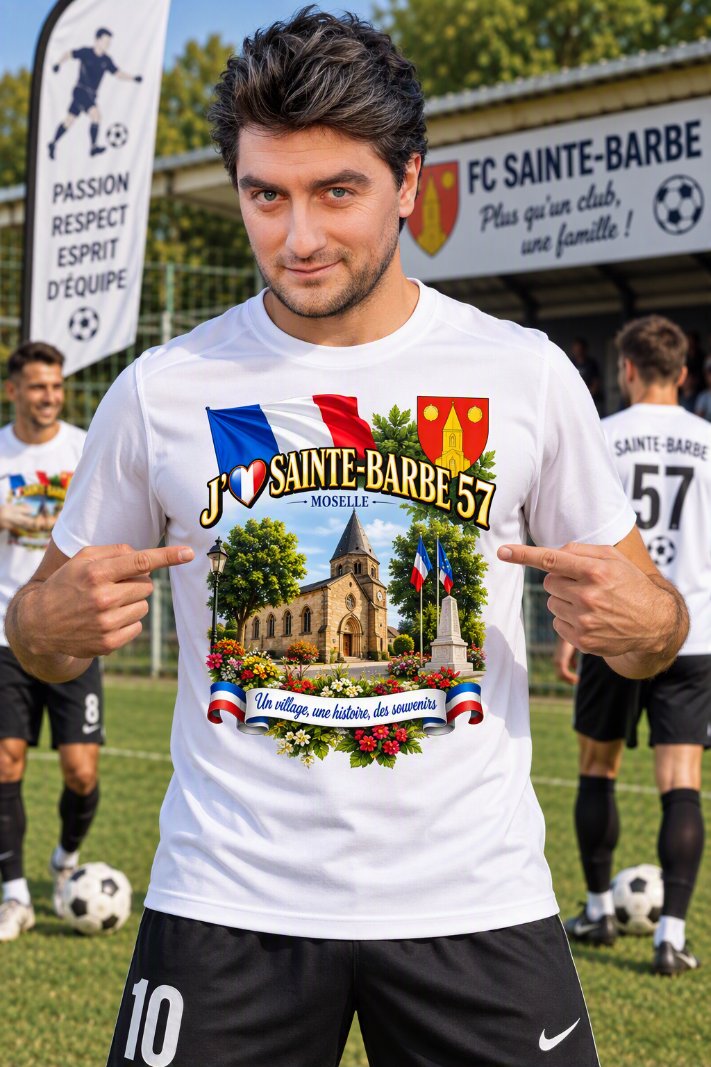 T-shirt, J'❤️Sainte-Barbe, Moselle (57)
