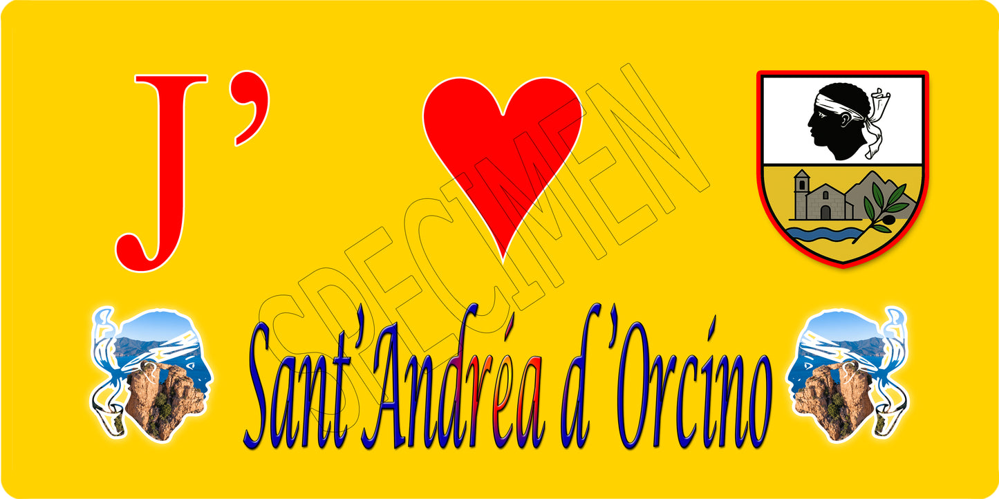 Blason Sant'Andréa d'Orcino