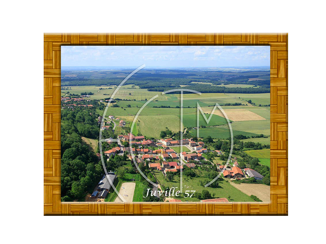 Plaque photo aérienne 20x30cm Gencode : 3662397258890 INSVILLER Moselle 57