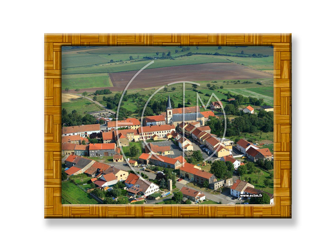 Plaque photo aérienne 20x30cm Gencode : 3662397264914 VITTERSBOURG Moselle 57