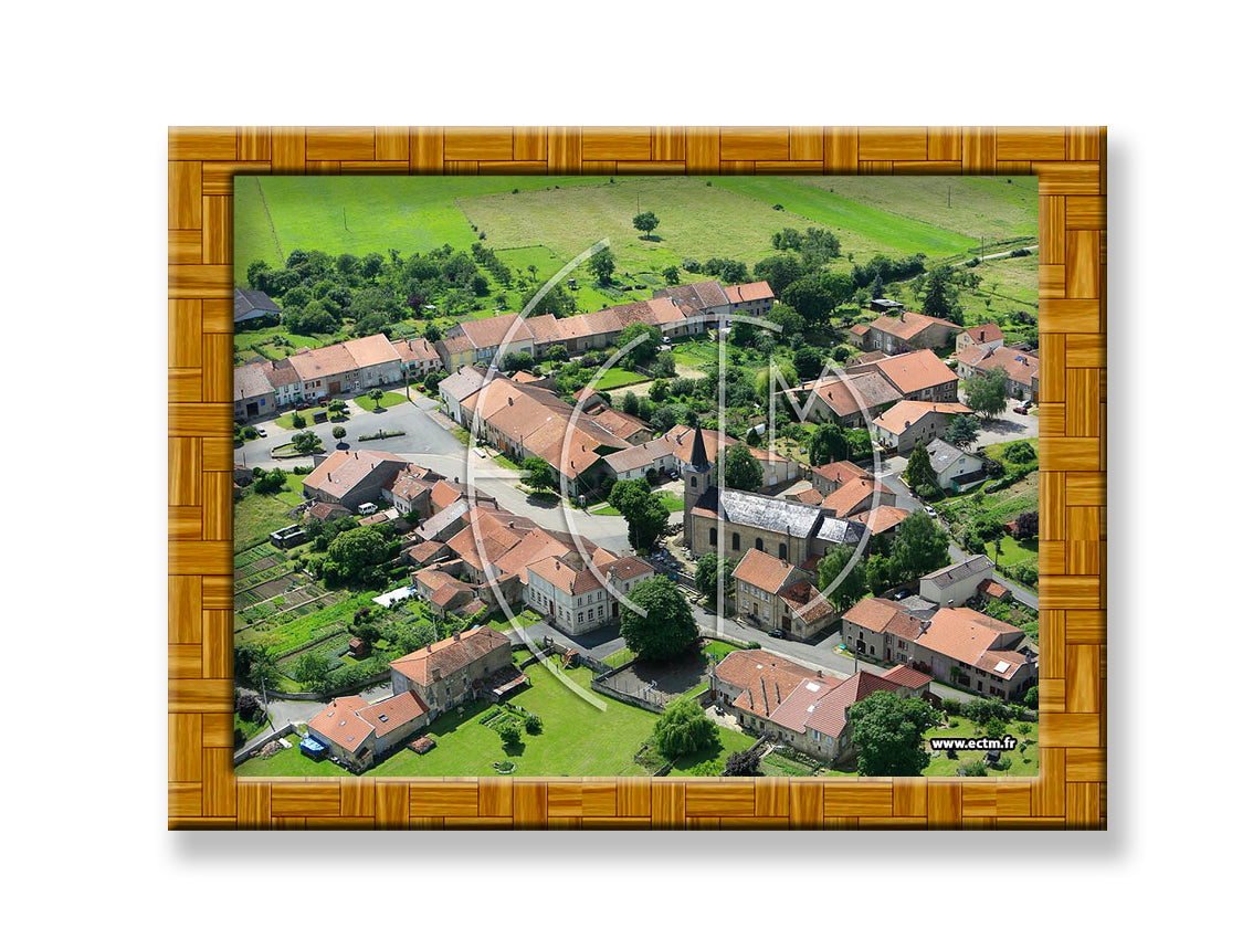 Plaque photo aérienne 20x30cm Gencode : 3662397103077 TINCRY Moselle 57