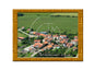 Plaque photo aérienne 20x30cm Gencode : 3662397060905 ATTILLONCOURT Moselle 57