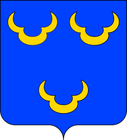 Plaque métal décorative 15 x 30 cm fond bleu 57 J' ❤️ Bidestroff, canton du Saulnois Moselle 57