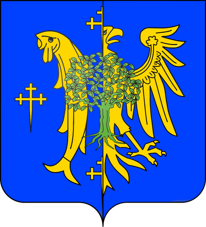 Plaque métal décorative 15 x 30 cm fond bleu 57 J' ❤️ Chenois, canton du Saulnois Moselle 57