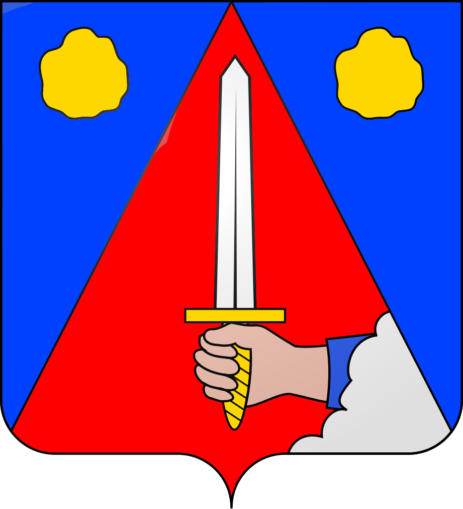 Plaque métal décorative 15 x 30 cm fond bleu 57 J' ❤️Lagarde, canton du Saulnois Moselle 57