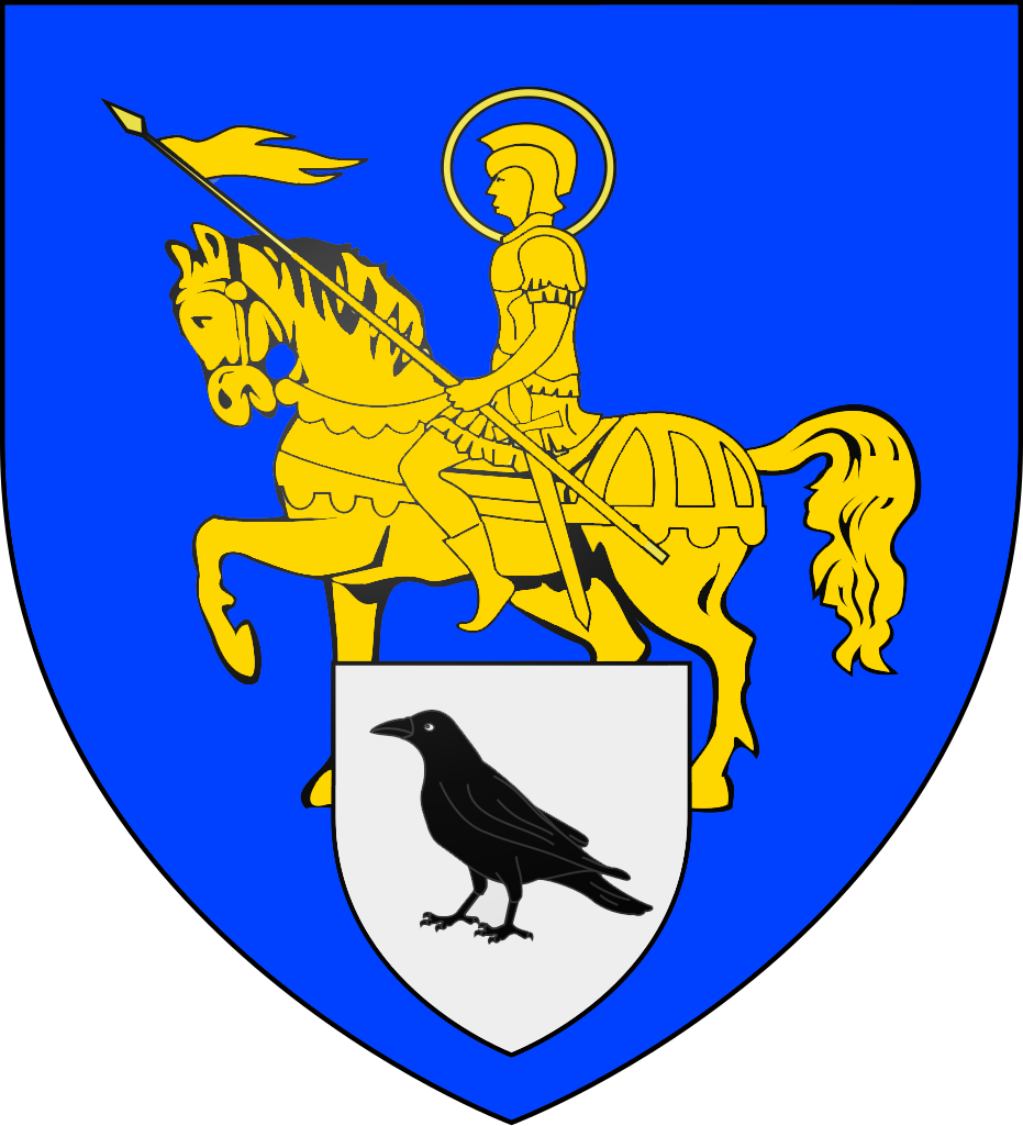Plaque métal décorative 15 x 30 cm fond bleu 57 J' ❤️Lubécourt, canton du Saulnois Moselle 57