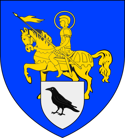 Plaque métal décorative 15 x 30 cm fond bleu 57 J' ❤️Lubécourt, canton du Saulnois Moselle 57