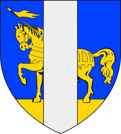 Plaque métal décorative 15 x 30 cm fond bleu 57 J' ❤️Morville lès Vic, canton du Saulnois Moselle 57