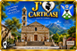 Plaque métal décorative 20 x 30 cm  J' ❤️ Carticasi  Haute-Corse