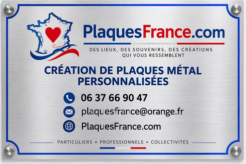 Plaque professionnelle maçonnerie modèle 5
