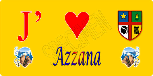 Blason Azzana