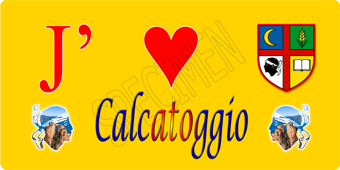 Blason Calcatoggio