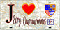 Plaque métal décorative  J' ❤️ Evry-Courcouronnes, Essonne (91)