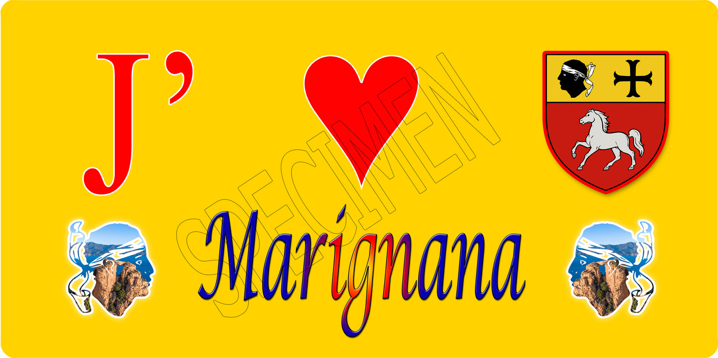 Blason Marignana