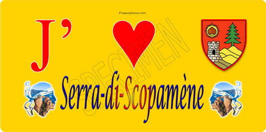Blason Serra di Scopamène