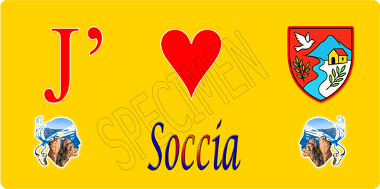 Blason Soccia