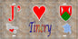 Plaque métal décorative 15 x 30 cm mur antique carte J' ❤️Tincry, canton du Saulnois Moselle 57