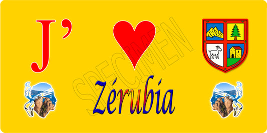 Blason Zérubia