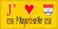 Plaque métal décorative  15x30J' ❤️ Sainte-Marguerite-sur-Mer, Seine Maritime (76) jaune