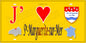 Plaque métal décorative  15x30J' ❤️ Sainte-Marguerite-sur-Mer, Seine Maritime (76) jaune carte