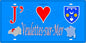Plaque métal décorative 15X30 J' ❤️ Veulettes-sur-Mer, Seine Maritime (76) bleu carte