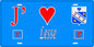 Plaque métal décorative 15 x 30 cm fond bleu 57 J' ❤️Lesse, canton du Saulnois Moselle 57