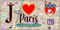 Plaque métal décorative  J' ❤️ Paris : Métro Station Bréguet – Sabin