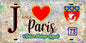 Plaque métal décorative  J' ❤️ Paris : Métro Station Philippe Auguste