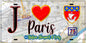 Plaque métal décorative  J' ❤️ Paris : Métro Station Aéroport d’Orly