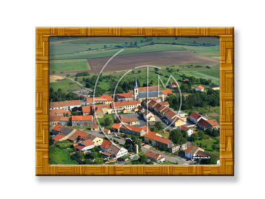Plaque photo aérienne 20x30cm Gencode : 3662397264914 VITTERSBOURG Moselle 57