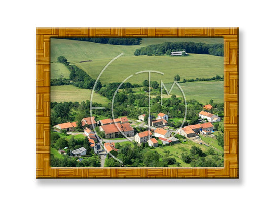Plaque photo aérienne 20x30cm Gencode : 3662397107815 XOCOURT Moselle 57