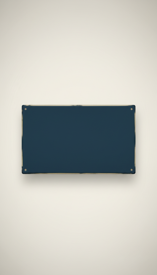 Plaque rectangulaire souvenir village