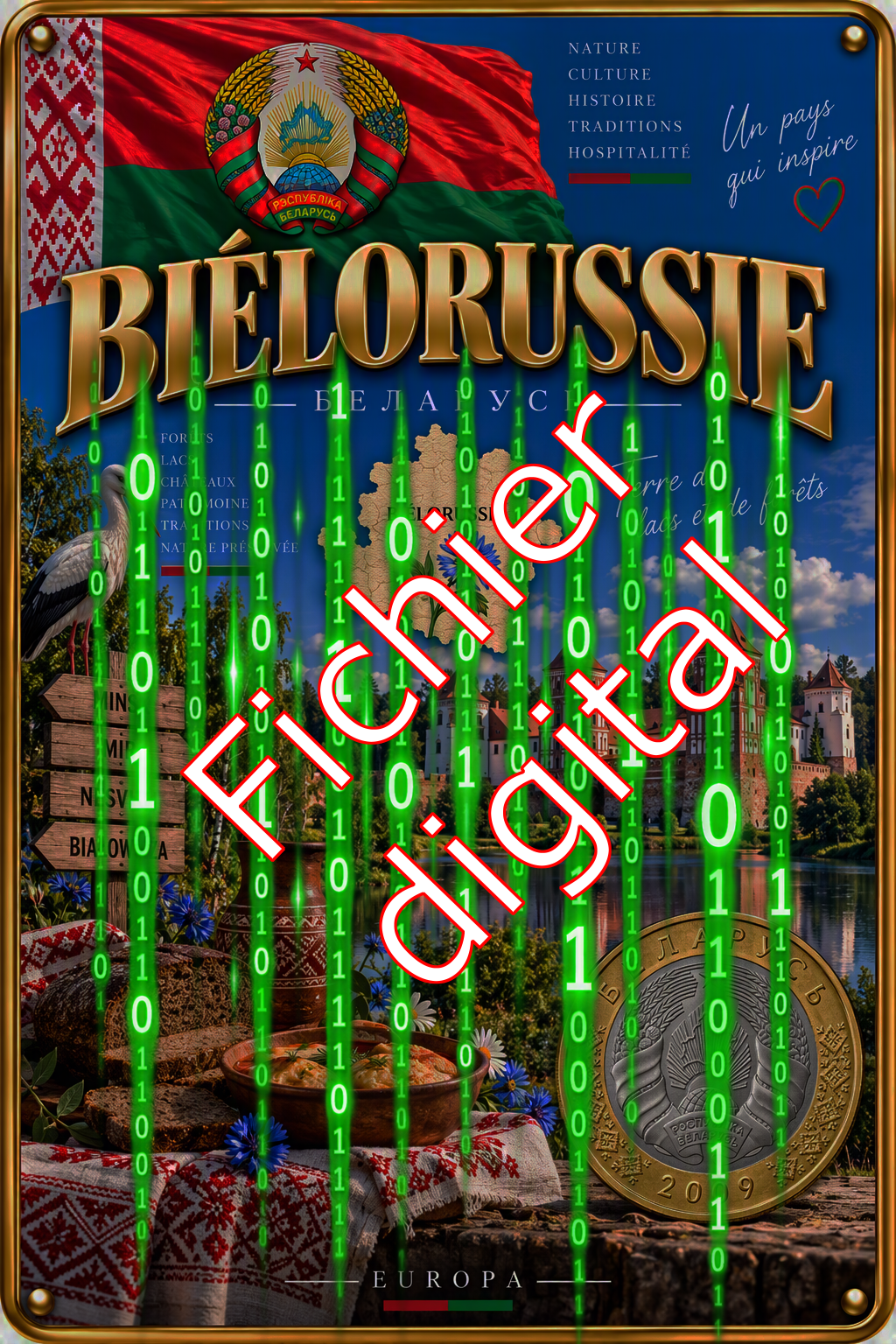 Fichier digital J' ❤️ la Biélorussie