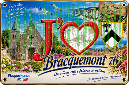 Fichier digital J' ❤️ Bracquemont (76)