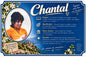 Plaque métal décorative, Chantal