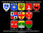 Plaque métal décorative Collector planche 1/1 Canton de Freyming-Merlebach Moselle 57