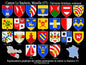 Plaque métal décorative Collector planche 5/5 Canton du Saulnois Moselle 57