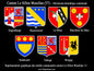 Plaque métal décorative Collector planche 1/1 Canton Le Sillon Mosellan Moselle 57