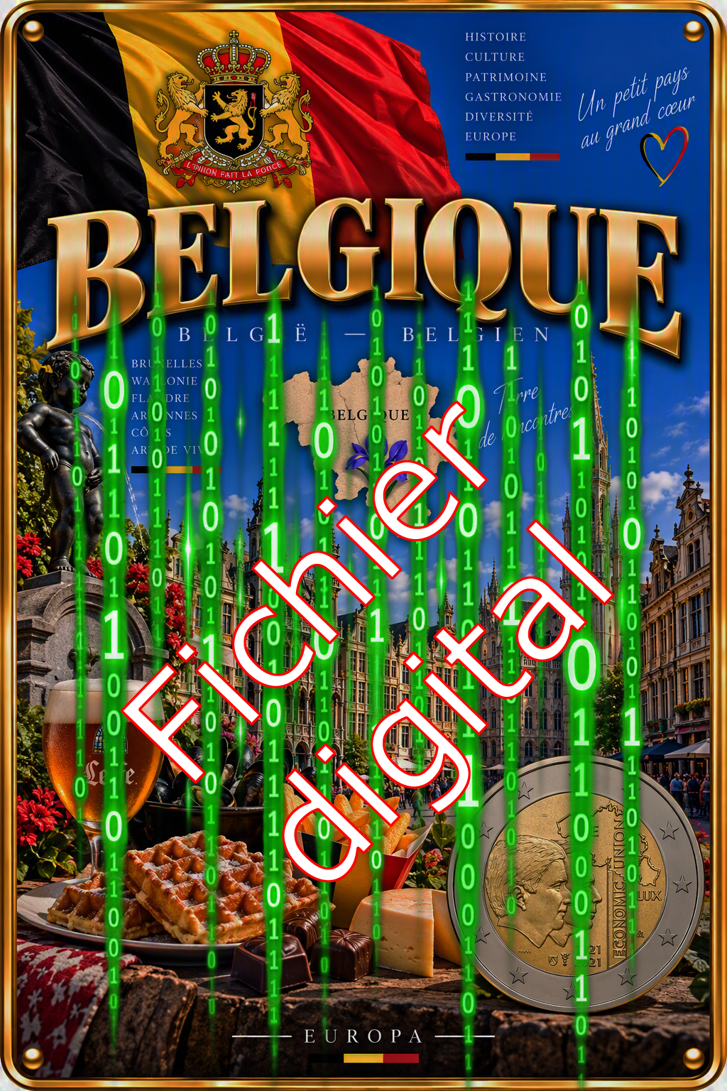 Fichier digital J' ❤️ la Belgique