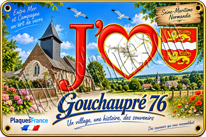 Fichier digital J' ❤️ Gouchaupré (76)