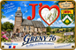 Pack de 20 plaques identiques Greny