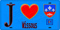 Plaque métal décorative  J' ❤️Wissous, Essonne (91) fond bleu