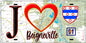 Plaque métal décorative  J' ❤️Boigneville, Essonne (91) fond carte