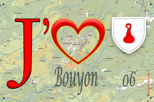plaque décorative BOUYON 06