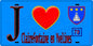 Plaque métal décorative  J' ❤️ Clairefontaine-en-Yvelines, Yvelines (78)