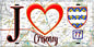 Plaque métal décorative  J' ❤️Crisenoy, Seine et Marne (77) fond carte