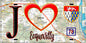 Plaque métal décorative  J' ❤️ Ecquevilly, Yvelines (78) fond carte