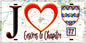 Plaque métal décorative  J' ❤️Gesvres-le-Chapitre, Seine et Marne (77) fond carte